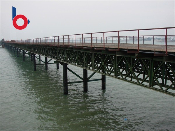 跨海、跨江及跨河上承式貝雷鋼棧橋（中鐵大橋局、中交航務局、中交公路局、中航港等）